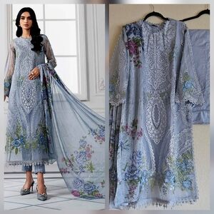 Pakistani Designer Embroidered Dress